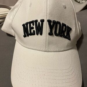 White New York Cap